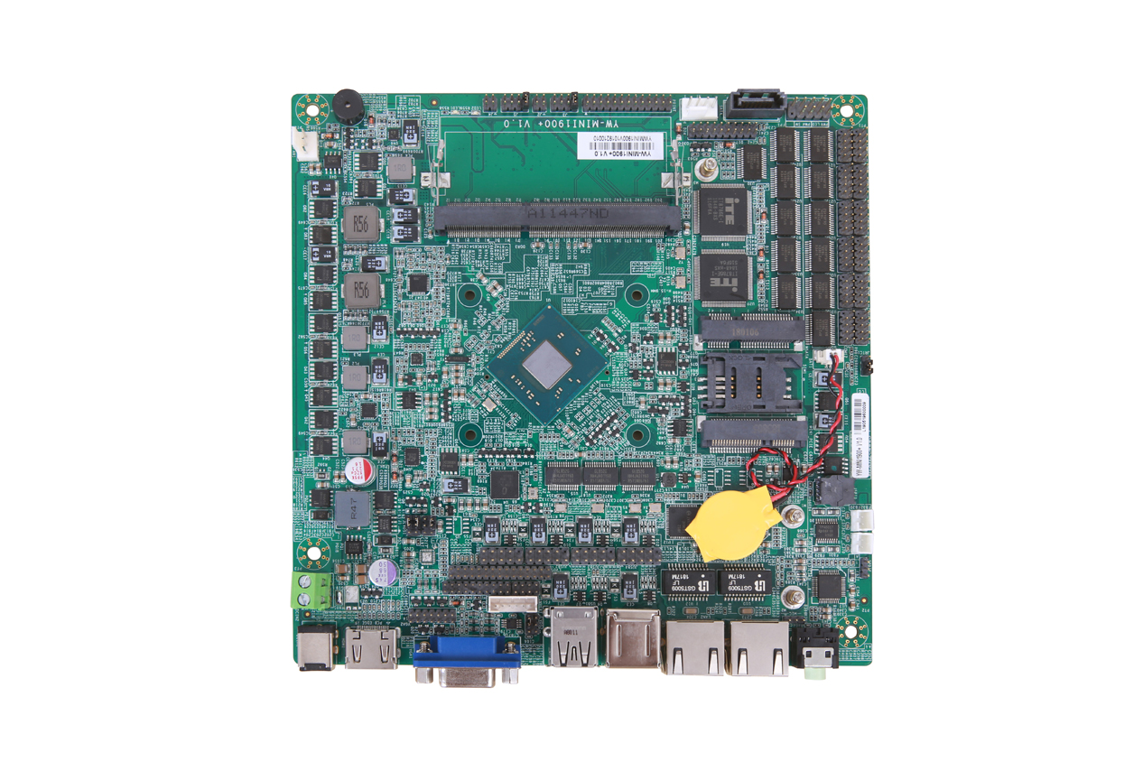 新品發(fā)布|基于Intel?Bay Trail-D J1900處理器、多USB口、多COM口的MINI-ITX工業(yè)主板